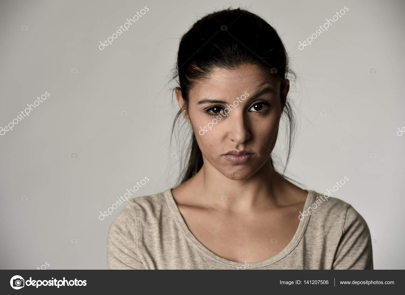 depositphotos 141207506 stock photo beautiful arrogant and moody spanish